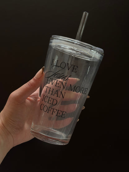 B-WARE ICED COFFEE GLASBECHER