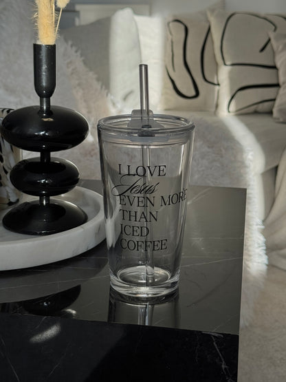 ICED COFFEE GLASBECHER