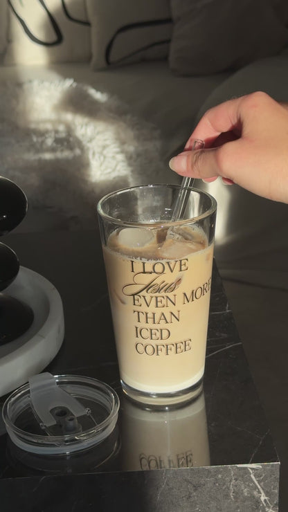 ICED COFFEE GLASBECHER